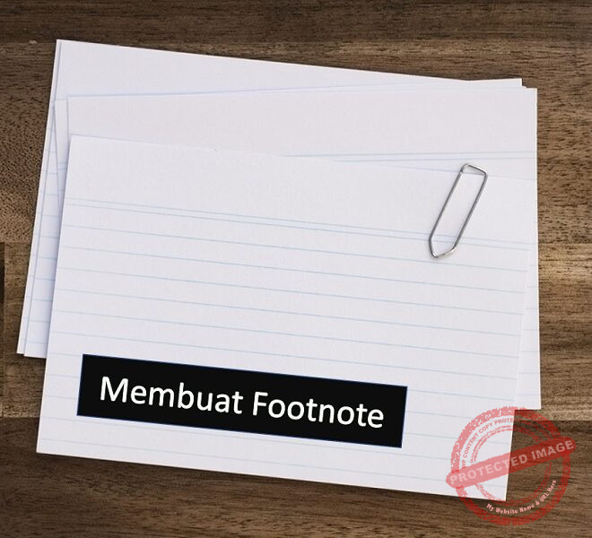 Panduan Lengkap Cara Menulis Footnote dari Buku