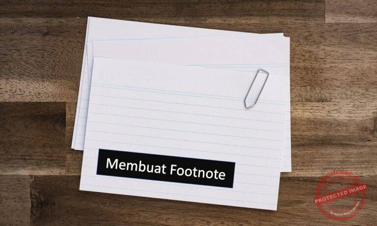 Panduan Lengkap Cara Menulis Footnote dari Buku